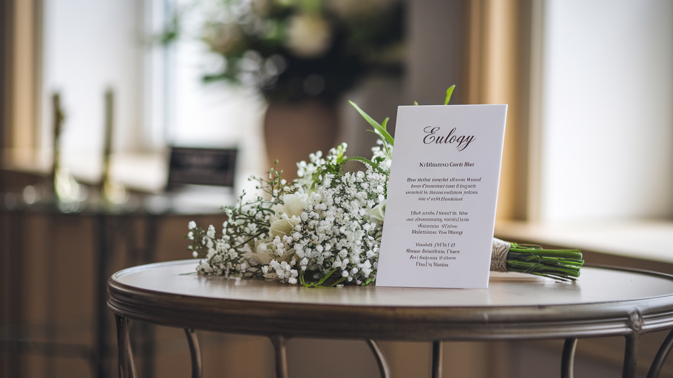 Eulogy Cards: Honoring Memories with Comfort and Care